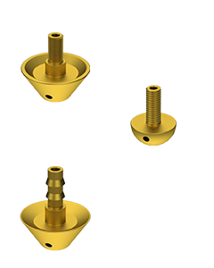 Cabezal de succión para juntas de centrado de botellas