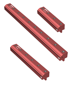 Cuchillas de aire de flujo simple de aluminio