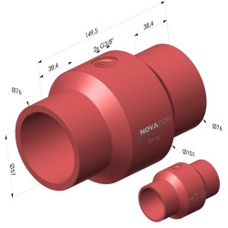 Venturi Transportes neumáticos Serie  TP - Øint 57.2MM