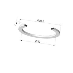 Anillo de Refuerzo - Ø ext 26.6MM