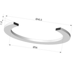 Anillo de Refuerzo - Ø ext 45.5MM