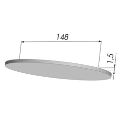 Filtro Blanco Serie FIB Ø 148MM