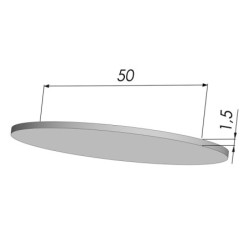 Filtro Blanco Serie FIB Ø 50MM