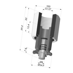 Sonda para Inserto9TG12A