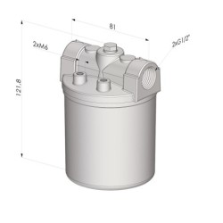 Filtre Vide Cuve Aluminium Série FV - F 44µm