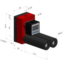 Venturi Multi Etapa  VME-1 24 - 80% Vacío