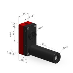 Venturi Multi Etapa  VME-1 6 - 80% Vacío