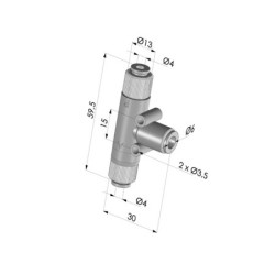Venturi Mono Etapa  Serie  VMT - 91% Vacío