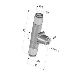 Venturi Mono Etapa  Serie  VMT - 91% Vacío