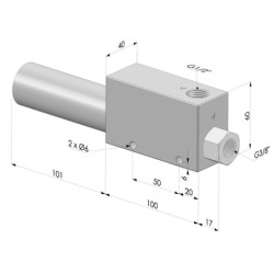 Venturi Mono Etapa  Serie  VT - 57% Vacío