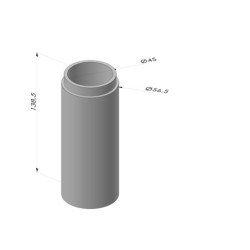 Cartouche pour filtre FV PI 1 12 - Øext 56.5 mm