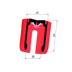 Membrana - Øext 54MM - Øint 38MM - H 59MM