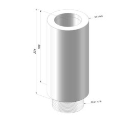 Soporte de fijación para amplificador de aire Serie AA 025