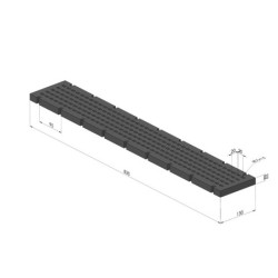 Espuma  para CVM 130x800