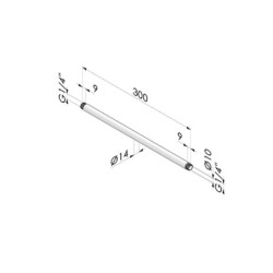 Extensión de pistola de aire SF -- G -- en aluminio