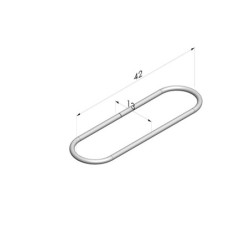 Anillo para ventosa oblonga serie 4VS 45