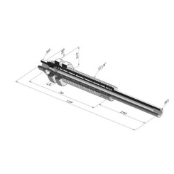 Conjutos de Resorte Serie  ER M5 - Z 50MM - Anti-rotación