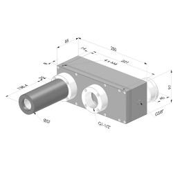 Venturi Multi Etapa  Serie  VME - 90% Vacío