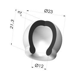 Dispositivo dosificador serie DOS Ø 23 MM