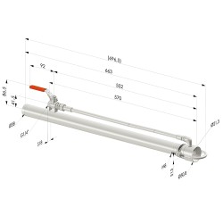 Tubos de aspiración Serie  CANDAS - Inox 316L