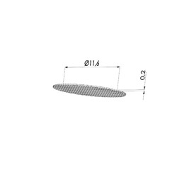 Filtro para inserto 9P18A