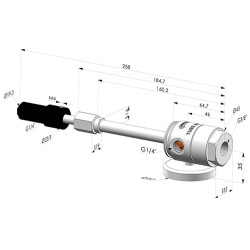 Tubo de Vortex Serie TV - Aire frío