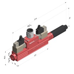 Venturi Mono Etapa  Serie  VCR-2 EV CS - 85% Vacío