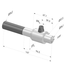 Venturi Mono Etapa  Serie  VCR - 85% Vacío
