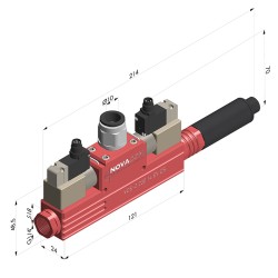 Venturi Mono Etapa  Serie  VCR-2 EV CS - 85% Vacío