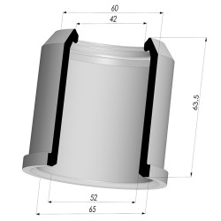 Ventosa 1.5 Fuelles Serie VCS 1 Ø 13 mm