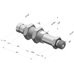 Conjutos de Resorte Serie  ER M14 C20- Z 20MM