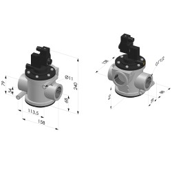 Vanne à Vide Série AG - 1"1/2G