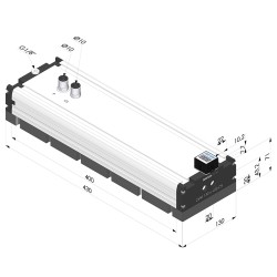 Sistema de agarre por vacío con mousse - Serie CVM Edition - 75% de vacío - 130x400