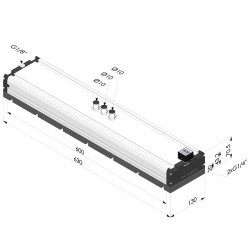 Sistema de agarre por vacío con mousse - Serie CVM Edition - 75% de vacío - 130x600