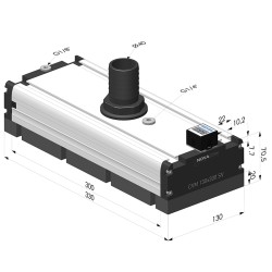 Sistema de agarre por vacío con cánula y espuma - 130x300 - Serie CVM SV Edition