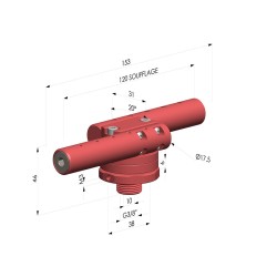 Boquilla de soplado Rotativa G3/8" Serie BSR